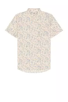 Рубашка Faherty Short Sleeve Breeze, цвет Tropic Shores