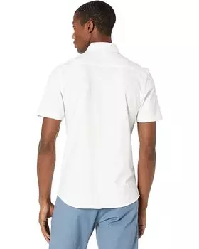 Рубашка Faherty Short Sleeve Knit Seasons Shirt, цвет White 1