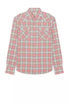 Рубашка Faherty Western, цвет Sunrise Peak Plaid
