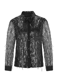 Рубашка faina Blouse, черный