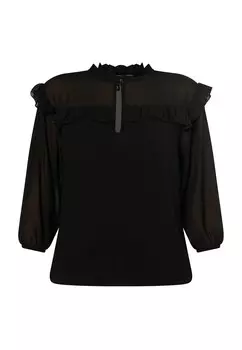 Рубашка faina Blouse, черный