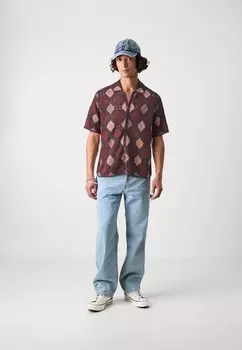 Рубашка FALL UPDATE Abercrombie & Fitch, цвет Mottled Bordeaux