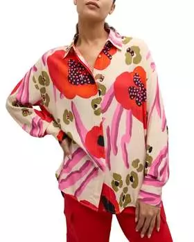 Рубашка Famsel в цвете Off White ESSENTIEL ANTWERP