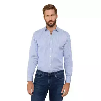 Рубашка Faonnable Bengal Stripe, синий