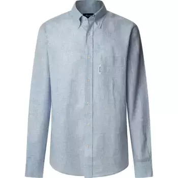 Рубашка Faonnable Cl Bd Lin Ging Chk, синий