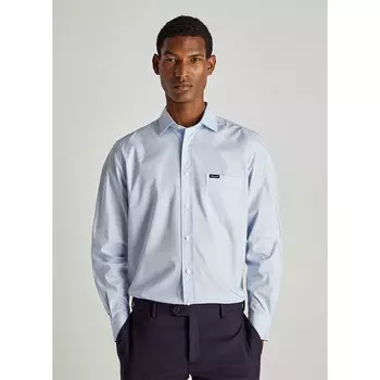 Рубашка Faonnable Cl Spr Micro Gingham, синий