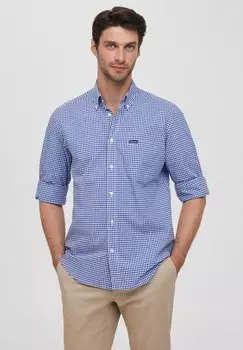 Рубашка Faonnable, цвет marine blue