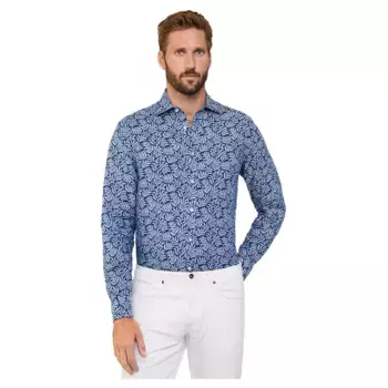 Рубашка Faonnable Palm, синий