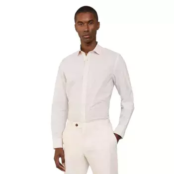 Рубашка Faonnable Shep Check, бежевый