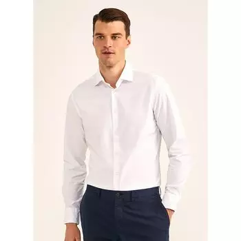 Рубашка Faonnable Slim Spr Gd Pop St, бежевый