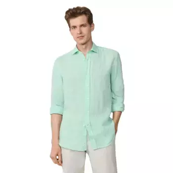 Рубашка Faonnable YD Plain, зеленый