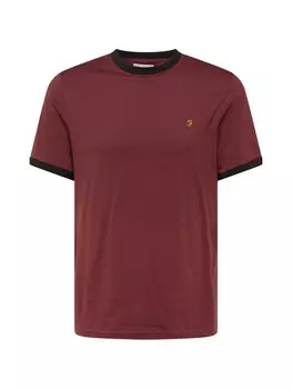 Рубашка FARAH GROVES, бордовый