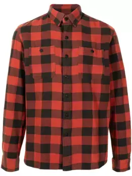 Рубашка Farrell в клетку Ralph Lauren RRL, красный