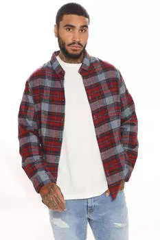 Рубашка Fashion Nova CFL2718, красный