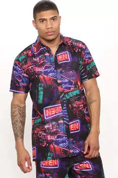 Рубашка Fashion Nova D2195X2306, разноцветный