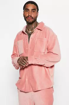 Рубашка Fashion Nova FNMH1122, лиловый