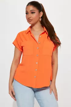 Рубашка Fashion Nova J4J8568W, оранжевый