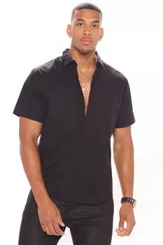 Рубашка Fashion Nova PNF001, черный