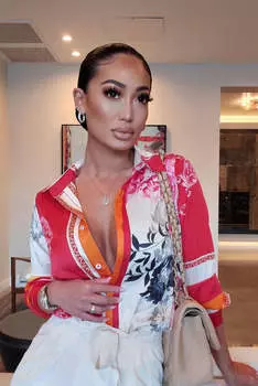 Рубашка Fashion Nova TPK1682, красный