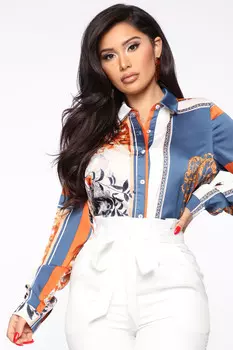 Рубашка Fashion Nova TPK1682, нави