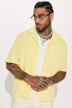 Рубашка Fashion Nova ZDF01K310009, желтый