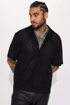 Рубашка Fashion Nova ZDF01K310011, черный