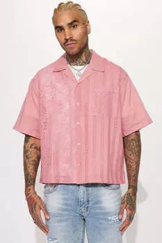 Рубашка Fashion Nova ZDF01V320015, лиловый