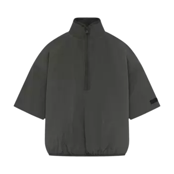 Рубашка Fear Of God Essentials Fear of God Essentials Half Zip Mockneck 'Ink', черный