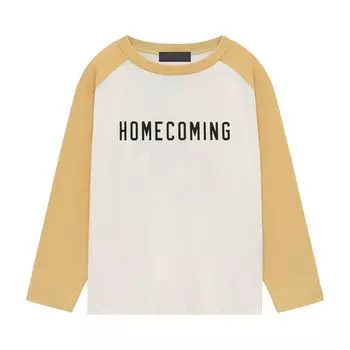 Рубашка Fear of God Essentials Tri-Blend Baseball Shirt 'Amber', разноцветный