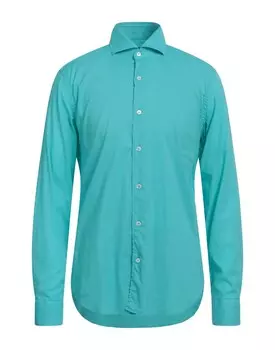Рубашка Fedeli, бирюзовый
