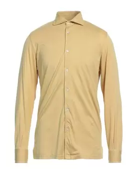 Рубашка Fedeli, горчичный