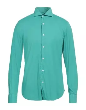 Рубашка Fedeli, изумрудно-зеленый