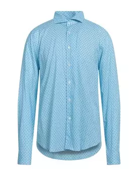 Рубашка Fedeli, небесно-голубой