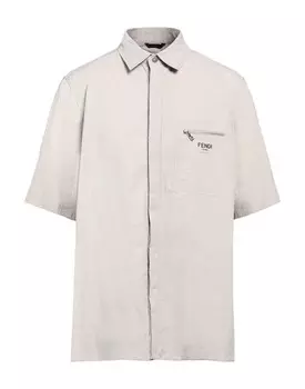 Рубашка Fendi, светло-серый