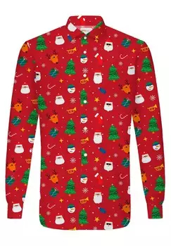 Рубашка FESTIVITY OppoSuits, красный