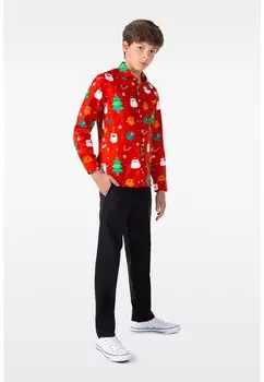 Рубашка FESTIVITY OppoSuits, красный