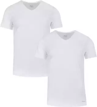 Рубашка Fila с короткими рукавами, белый