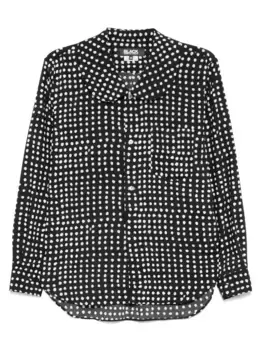 Рубашка Filip Pagowski в полоску Black Comme Des Garons, черный