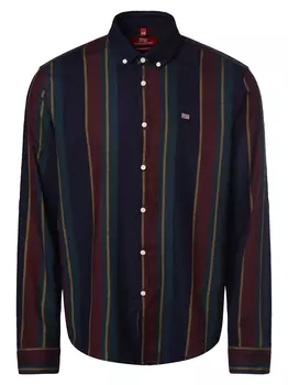 Рубашка Finshley & Harding London, цвет bordeaux marine