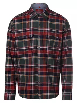 Рубашка Finshley & Harding London FHL Lock, цвет bordeaux tanne