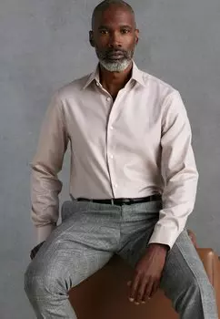 Рубашка FIT SIGNATURE ROYAL OXFORD REGULAR FIT Next, светло-коричневый