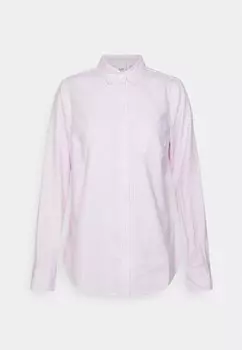 Рубашка Fitted Boyfriend GAP, розовый