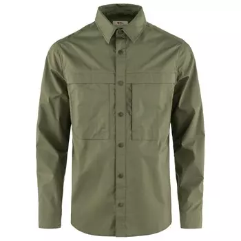 Рубашка Fjllrven Abisko Trail Shirt L/S, зеленый