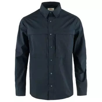 Рубашка Fjllrven Abisko Trail Shirt L/S, темно синий