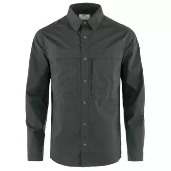 Рубашка Fjllrven Abisko Trail Shirt L/S, темно серый