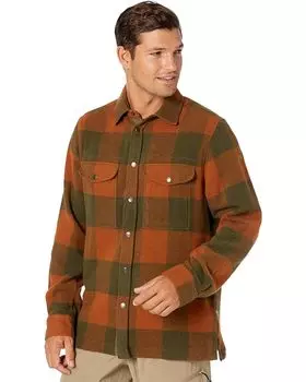 Рубашка Fjllrven Canada Shirt, цвет Autumn Leaf/Laurel Green