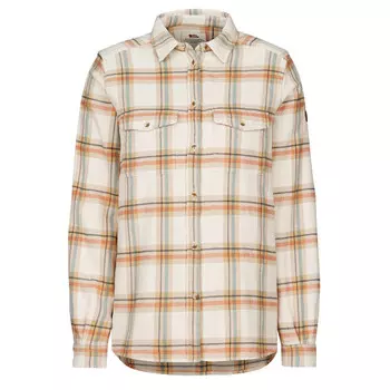 Рубашка Fjllrven, цвет Chalk White-Dune Beige