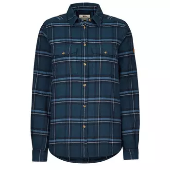 Рубашка Fjllrven, цвет Indigo Blue-Dark Navy