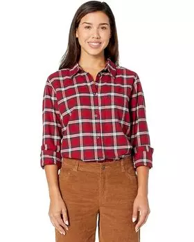 Рубашка Fjllrven vik Flannel, цвет Deep Red