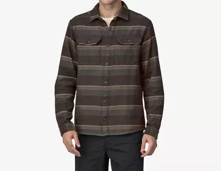 Рубашка Fjord Loft серого цвета Patagonia